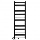 Black towel rail EF Alfa L Black towel rail EF Alfa L