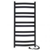 Black towel rail EF Atlant 1100 R Black towel rail EF Atlant 1100 R