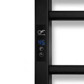 Black towel rail EF Alfa L Black towel rail EF Alfa L