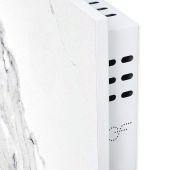 Керамічна панель рушникосушка FLYME 250ТW білий камінь