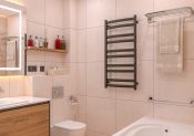 Рушникосушка чорна EF Atlant 1100 L Рушникосушка чорна EF Atlant 1100 L