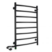 Black towel rail EF Classic 8 L Black towel rail EF Classic 8 L