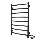 Полотенцесушитель черный EF Classic 8 R