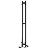 Black towel rail EF duet R