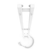 Полотенцесушитель белый EF duet R  Полотенцесушитель белый EF duet R