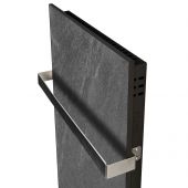 Ceramic towel rail  FLYME 600ТB graphite
