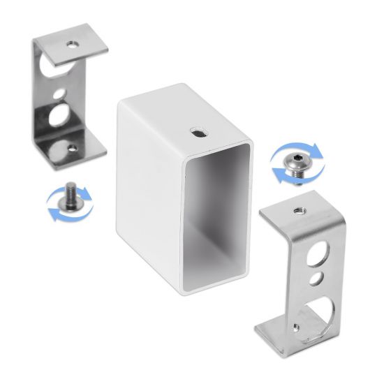 Concealed connection module white Concealed connection module white