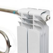 Radiator towel rail coil ERAFLYME 2 sections
