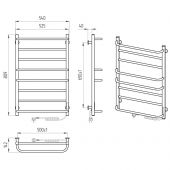 Рушникосушка біла EF 800 R Рушникосушка біла EF 800 R