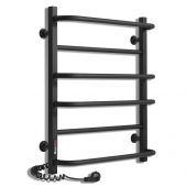 Black towel rail EF 600 L Black towel rail EF 600 L