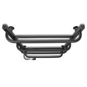 Black towel rail EF 600 L Black towel rail EF 600 L