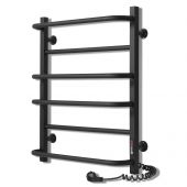 Black towel rail EF 600 R