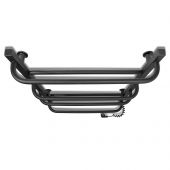 Black towel rail EF 600 R