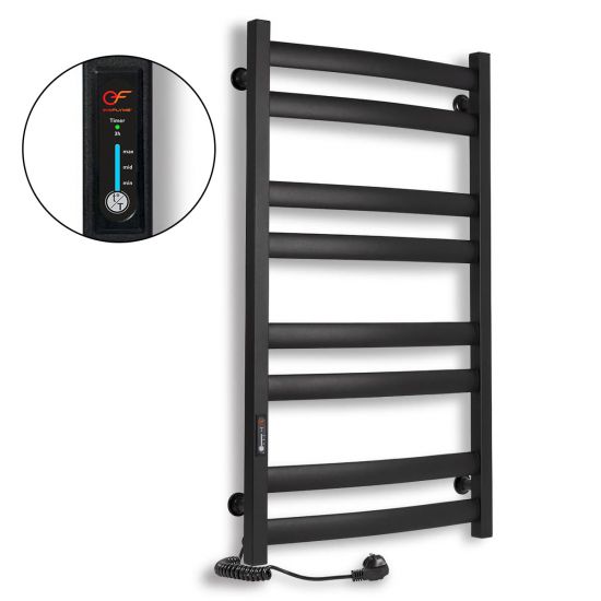 Black towel rail EF 900 L Black towel rail EF 900 L