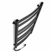 Black towel rail EF 900 L Black towel rail EF 900 L