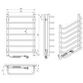 Рушникосушка нержавіюча EF standart 7 L Рушникосушка нержавіюча EF standart 7 L