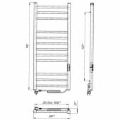 Black towel rail EF imidzh R Black towel rail EF imidzh R